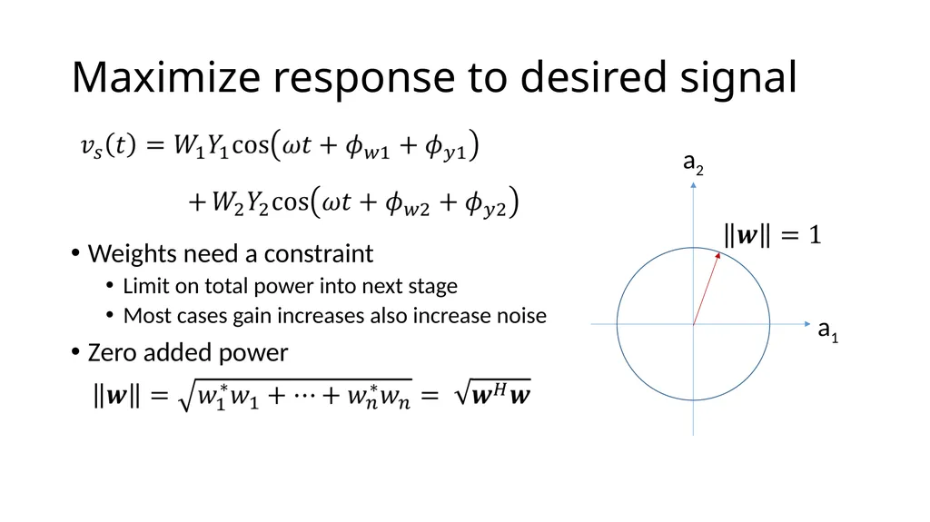 Doug’s Aha Moment on Conjugate Match Beamforming - slide 6 of 12