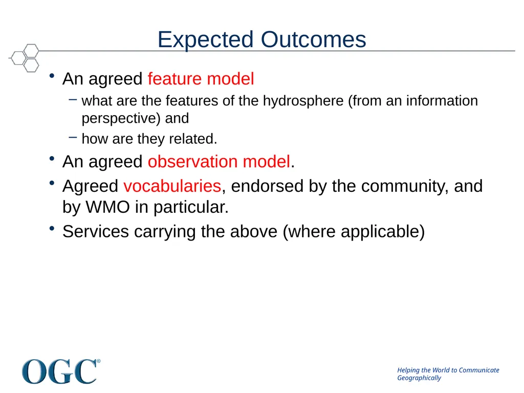 OGC/WMO Hydrology Domain Working Group David Lemon - slide 10 of 23