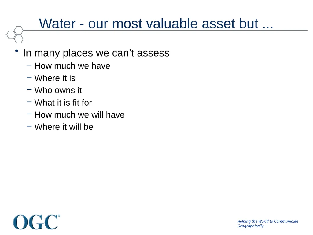 OGC/WMO Hydrology Domain Working Group David Lemon - slide 2 of 23