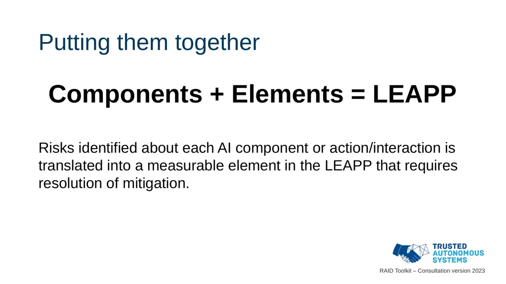 Responsible Artificial Intelligence for Defence - slide 24 of 65
