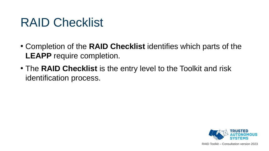 Responsible Artificial Intelligence for Defence - slide 13 of 65