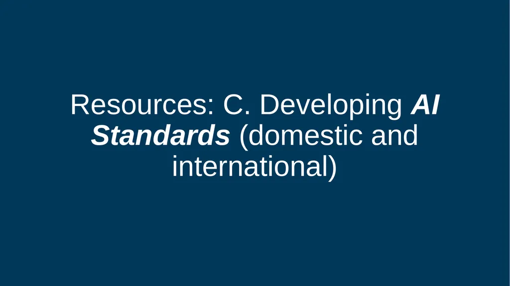 Responsible Artificial Intelligence for Defence - slide 63 of 65