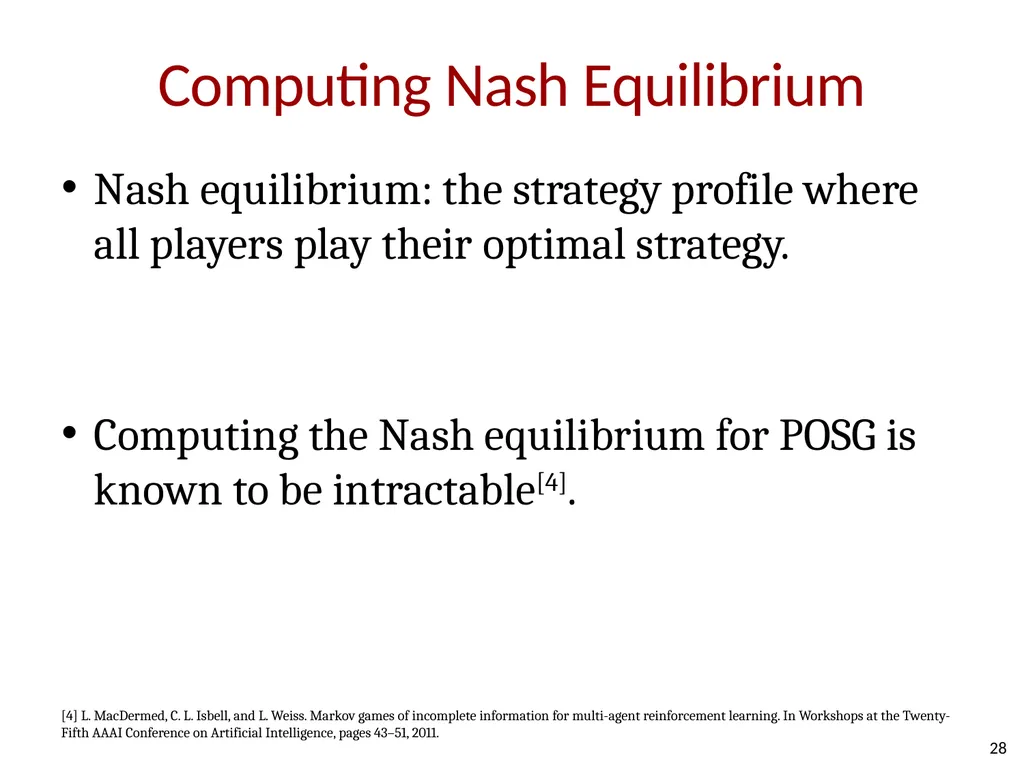 How Shall We Play a Game? A Game-theoretical Model - slide 27 of 35