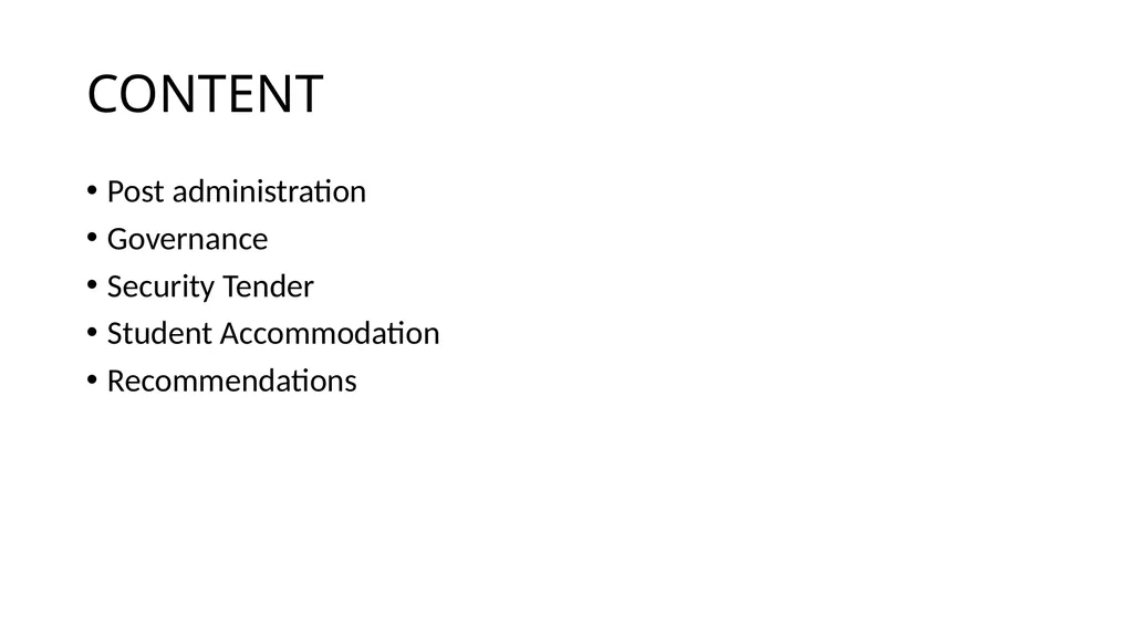 VUT STUDENT REPRESENTATIVE COUNCIL PRESENTATION - slide 2 of 13