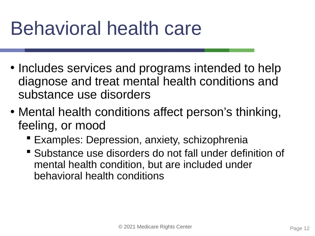 Coverage options for people with Medicare and - slide 12 of 40