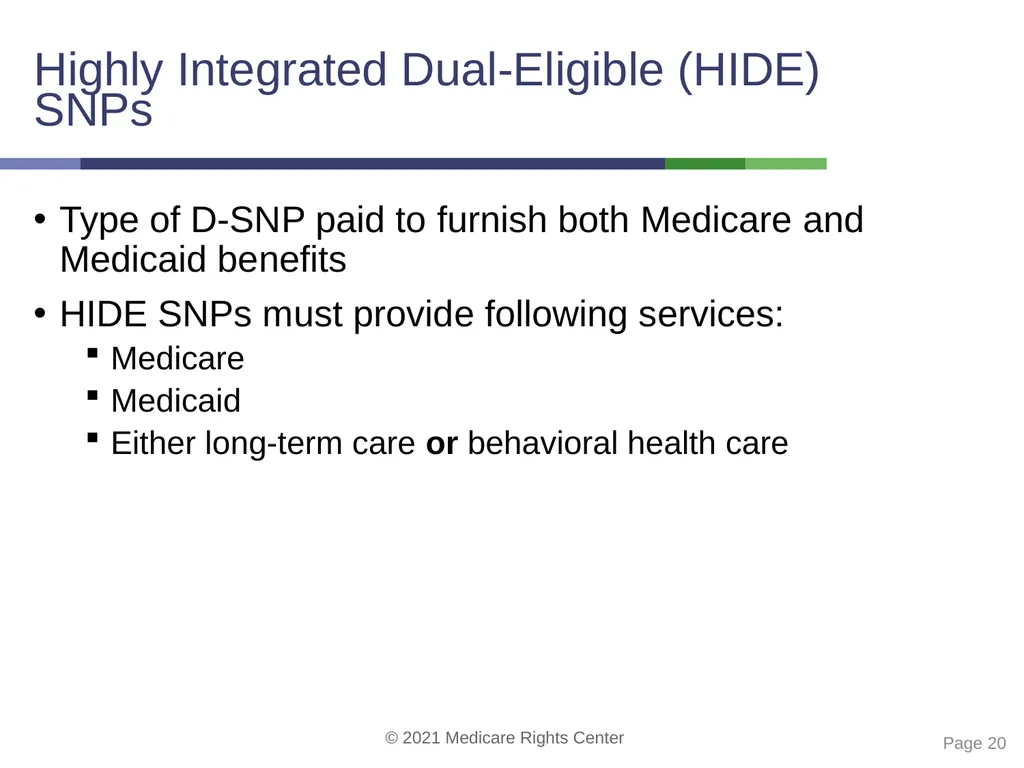 Coverage options for people with Medicare and - slide 20 of 40