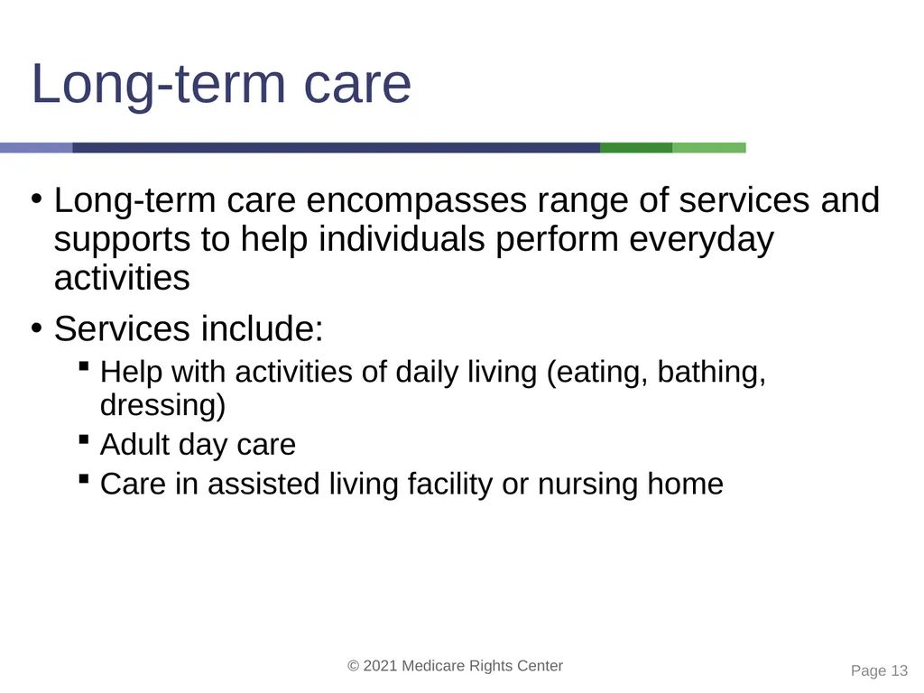 Coverage options for people with Medicare and - slide 13 of 40