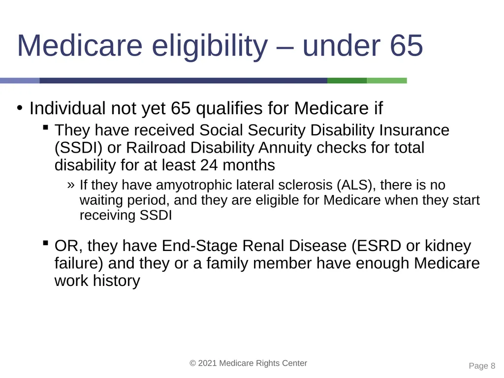 Coverage options for people with Medicare and - slide 8 of 40