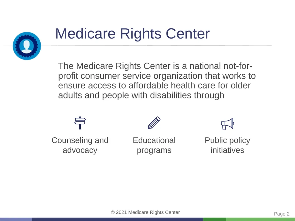 Coverage options for people with Medicare and - slide 2 of 40