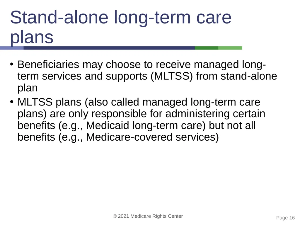 Coverage options for people with Medicare and - slide 16 of 40