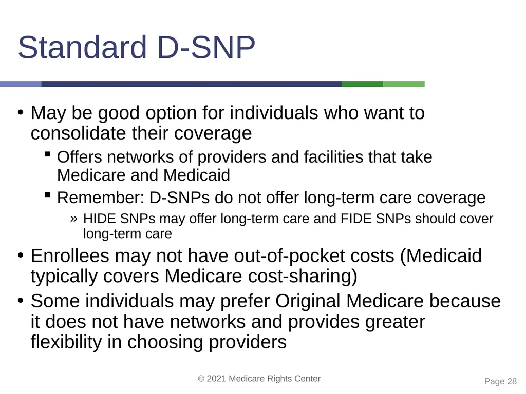 Coverage options for people with Medicare and - slide 28 of 40