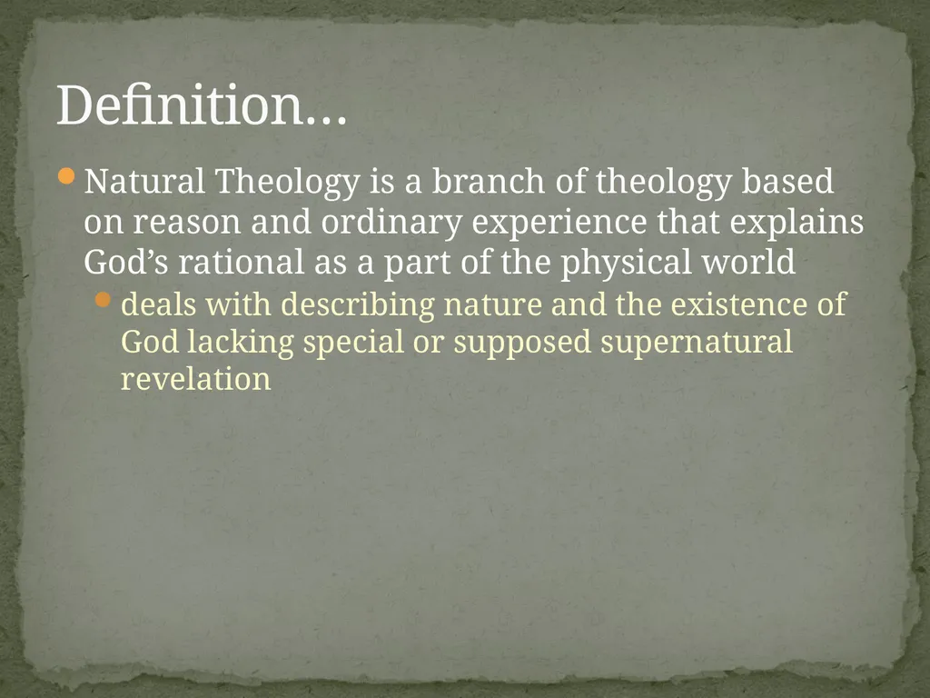 Victoria Popoola Natural Theology: The Process - slide 2 of 14