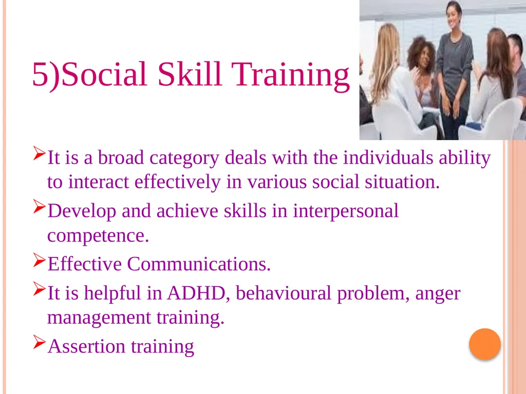 PSYCHOTHERAPEUTICS BEHAVIOURAL THERAPY CONTENTS - slide 17 of 20