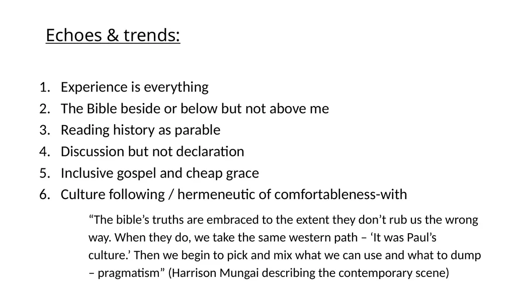 The challenge of liberalism Personal background - slide 19 of 21