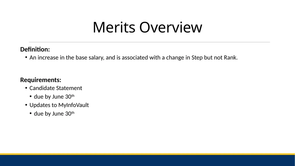 Grand Rounds: Merits and Promotions David J. - slide 3 of 17