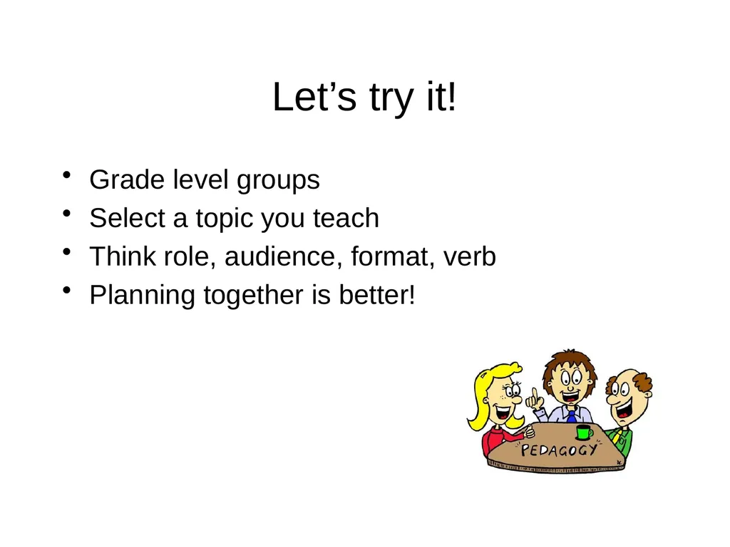 RAFTs for Differentiating A RAFT is… An engaging, - slide 14 of 15