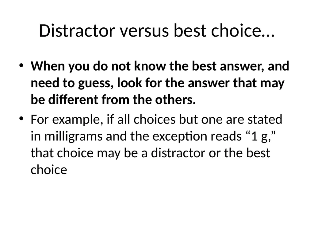 NCLEX Strategies Application of knowledge Types of - slide 9 of 22