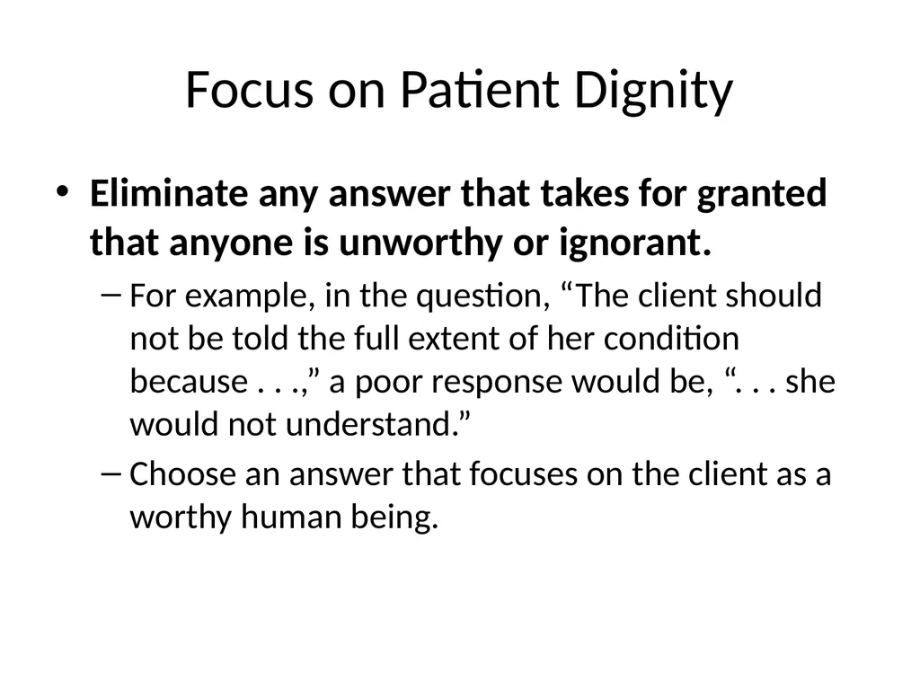 NCLEX Strategies Application of knowledge Types of - slide 8 of 22