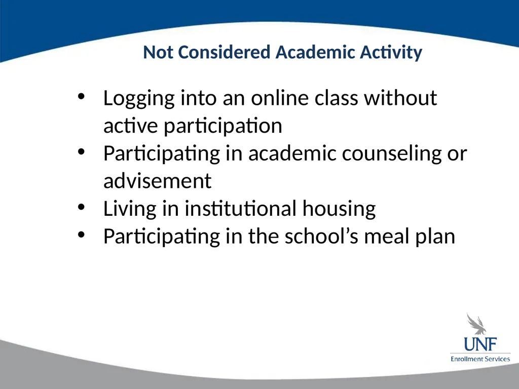 Documentation of Academic Activity The US - slide 3 of 4