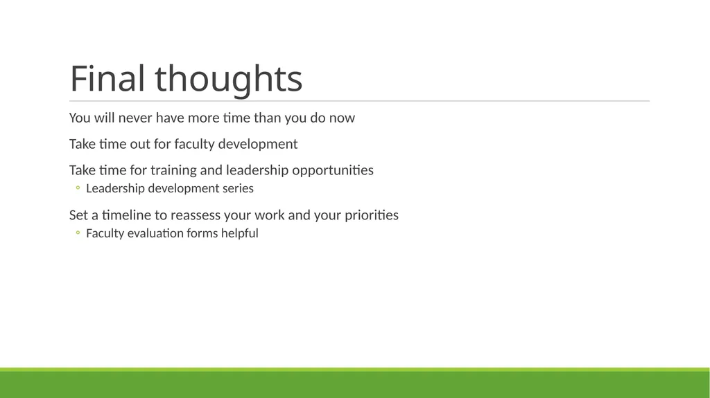 Building your Clinical Portfolio: Showcasing your - slide 16 of 16