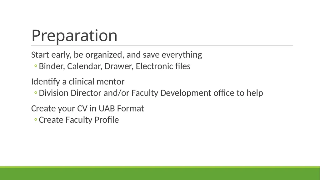 Building your Clinical Portfolio: Showcasing your - slide 5 of 16