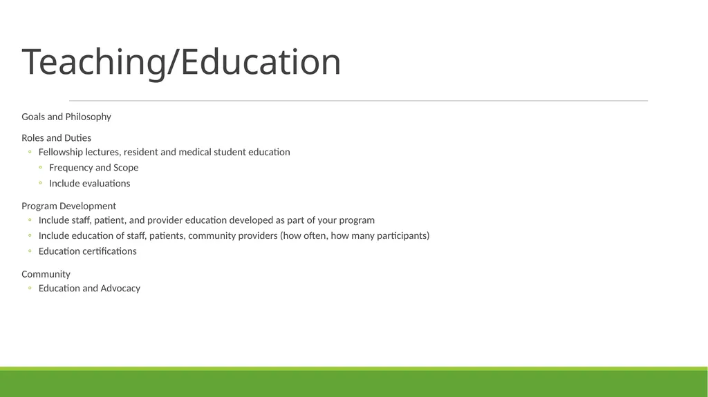 Building your Clinical Portfolio: Showcasing your - slide 12 of 16