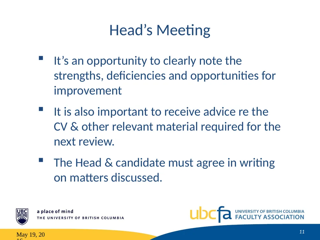 Tenure and Promotion Workshop Research Stream May - slide 11 of 52