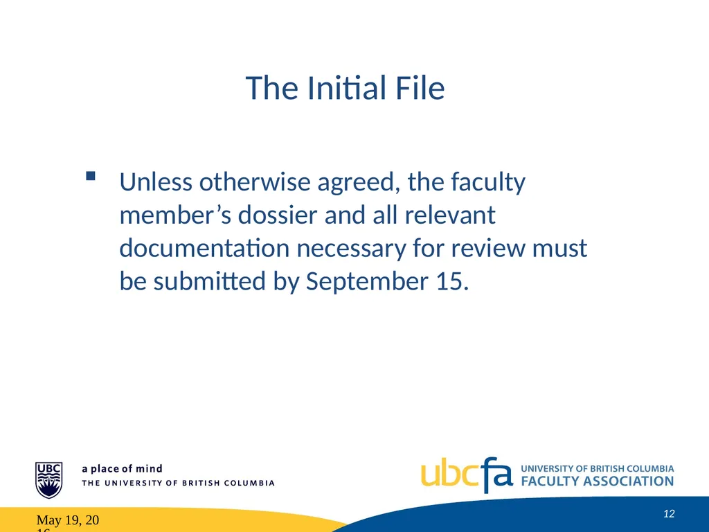 Tenure and Promotion Workshop Research Stream May - slide 12 of 52