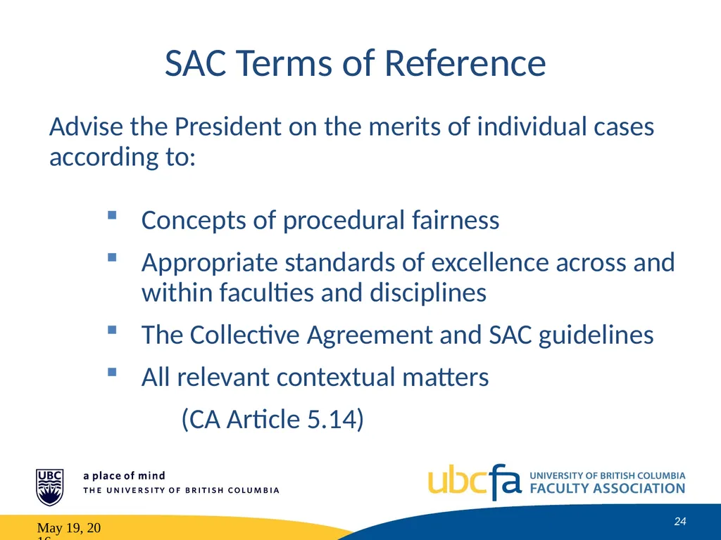 Tenure and Promotion Workshop Research Stream May - slide 24 of 52