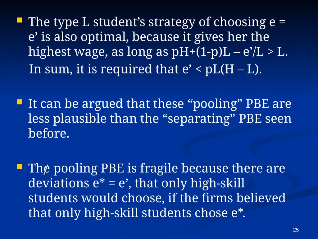 EC941 - Game Theory Prof. Francesco Squintani - slide 25 of 39