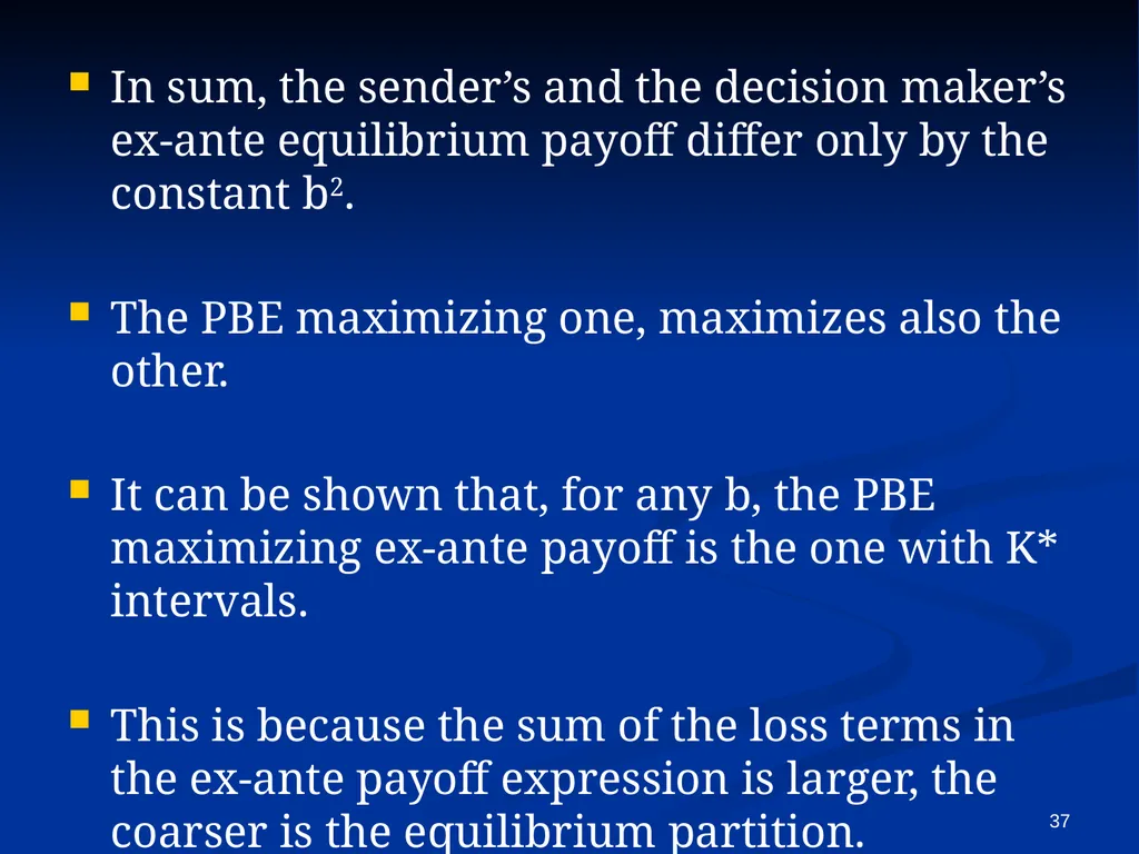 EC941 - Game Theory Prof. Francesco Squintani - slide 37 of 39