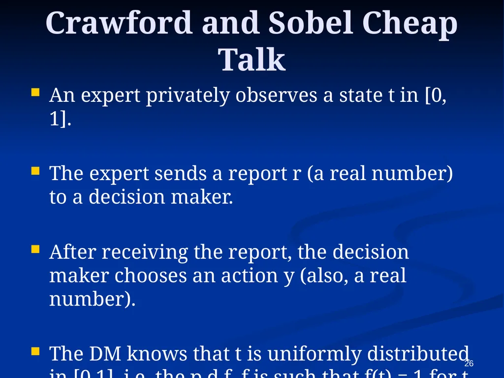 EC941 - Game Theory Prof. Francesco Squintani - slide 26 of 39