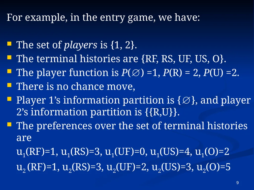 EC941 - Game Theory Prof. Francesco Squintani - slide 9 of 39