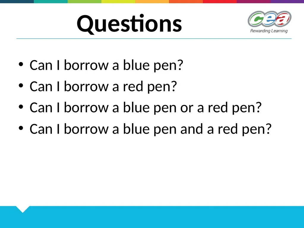 Logic Truth Tables Starter Can I borrow a pen? - slide 4 of 13