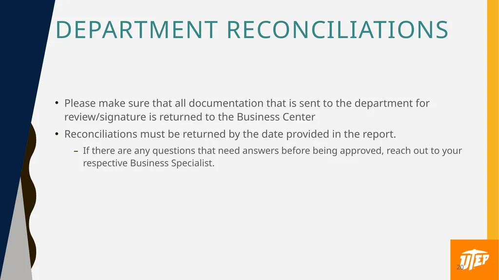 College of Science Admin Meeting 6.20.2019 Today’s - slide 20 of 21