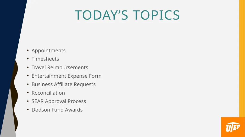 College of Science Admin Meeting 6.20.2019 Today’s - slide 2 of 21