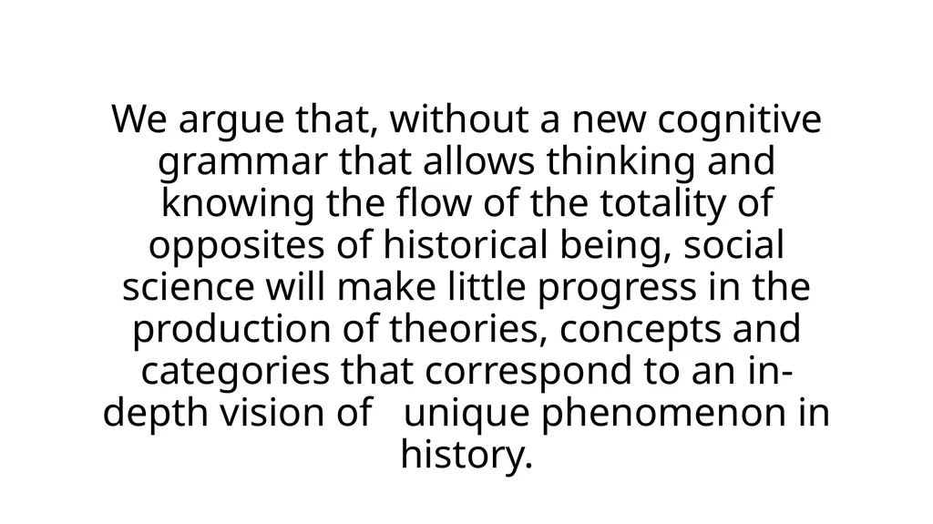 Dialectical assumptions about socialism and - slide 4 of 19
