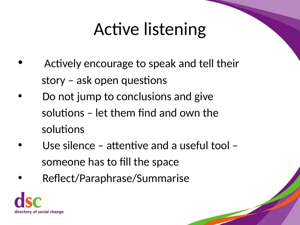 Support and Supervision Skills 2 Welcome Stephenie - slide 30 of 89