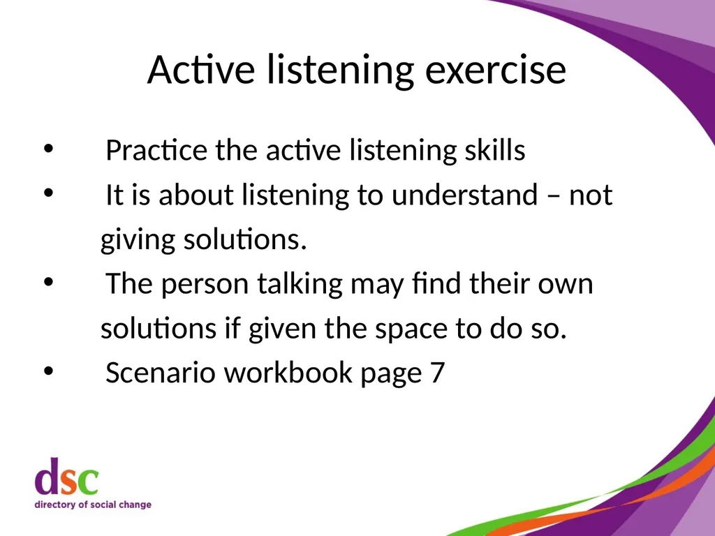 Support and Supervision Skills 2 Welcome Stephenie - slide 31 of 89