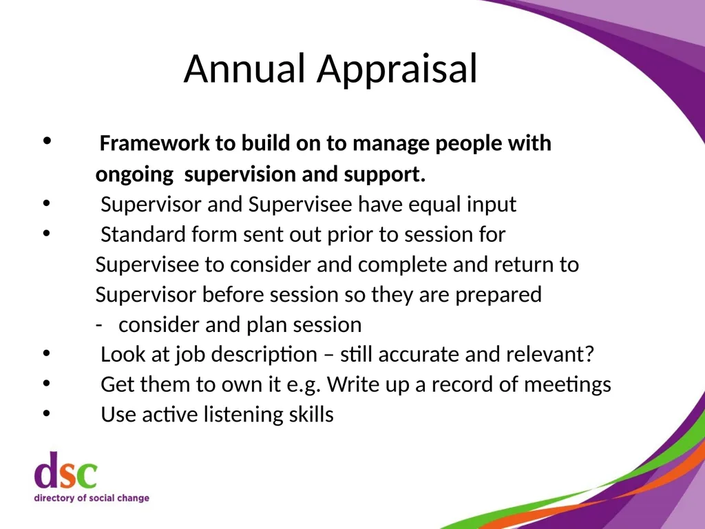 Support and Supervision Skills 2 Welcome Stephenie - slide 72 of 89