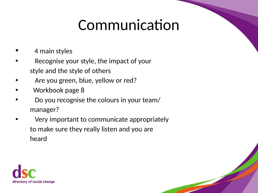 Support and Supervision Skills 2 Welcome Stephenie - slide 43 of 89