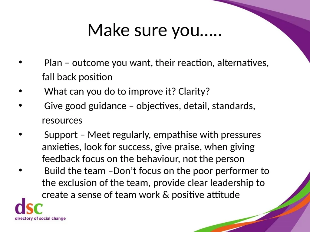 Support and Supervision Skills 2 Welcome Stephenie - slide 83 of 89