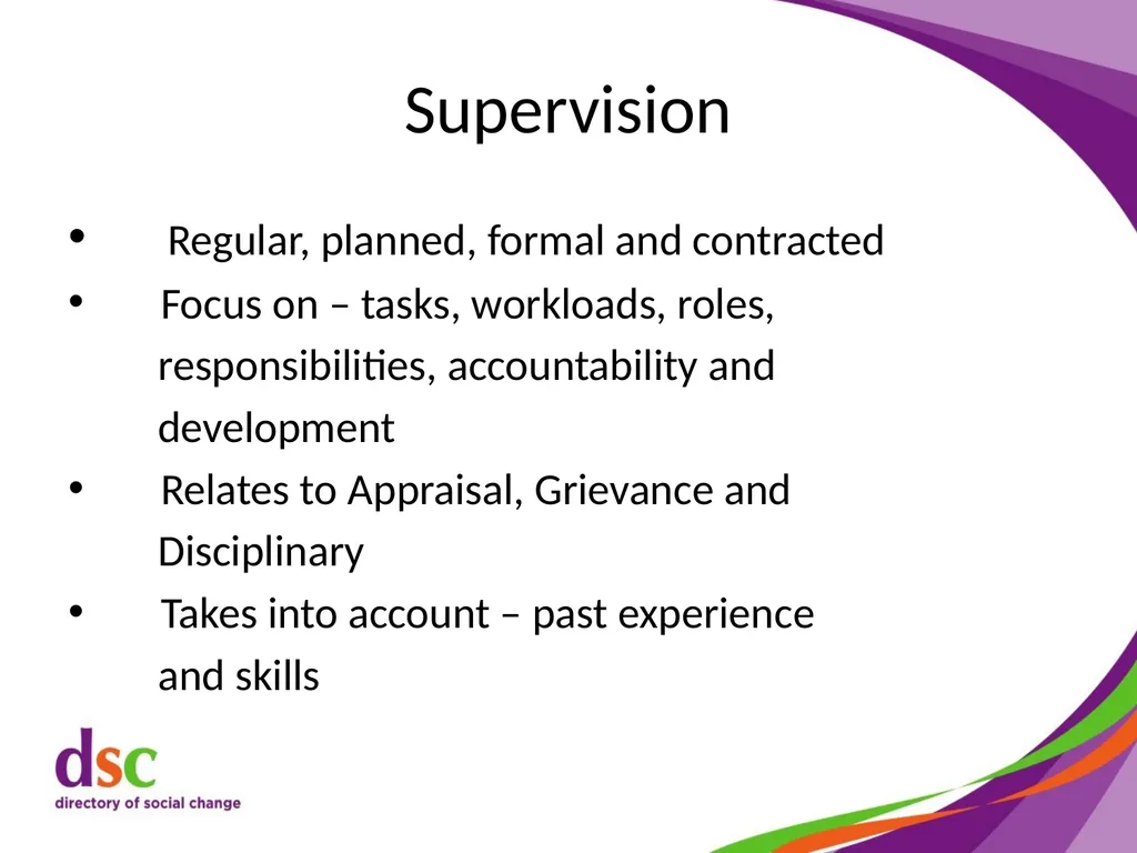 Support and Supervision Skills 2 Welcome Stephenie - slide 75 of 89