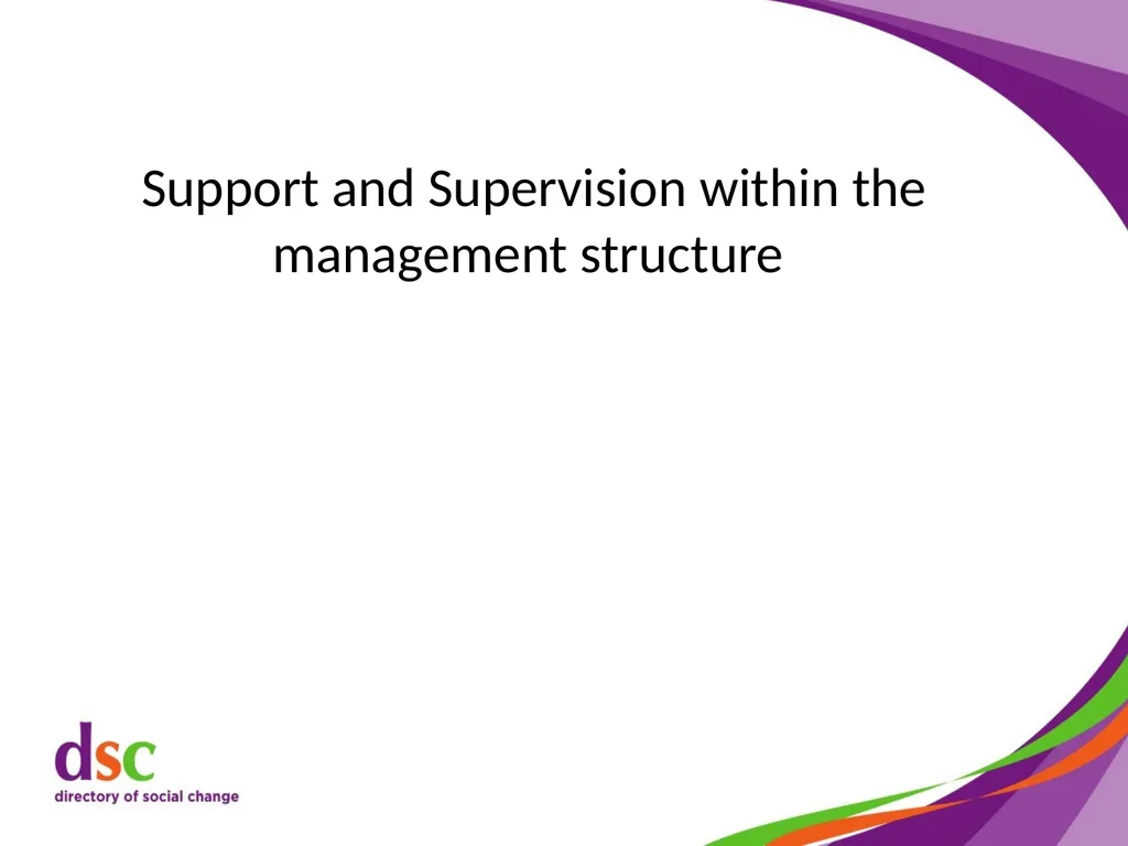 Support and Supervision Skills 2 Welcome Stephenie - slide 58 of 89