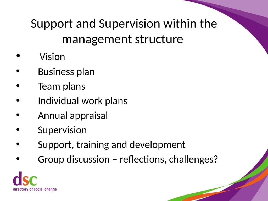 Support and Supervision Skills 2 Welcome Stephenie - slide 60 of 89