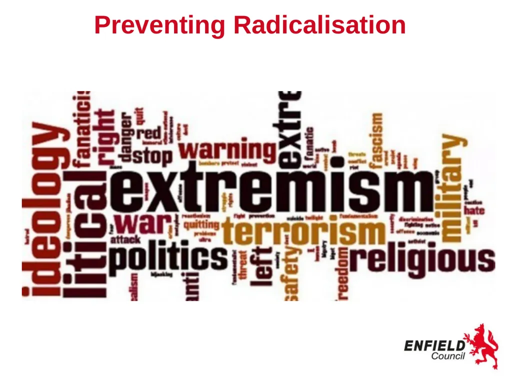 Preventing Radicalisation www.enfield.gov.uk - slide 2 of 18