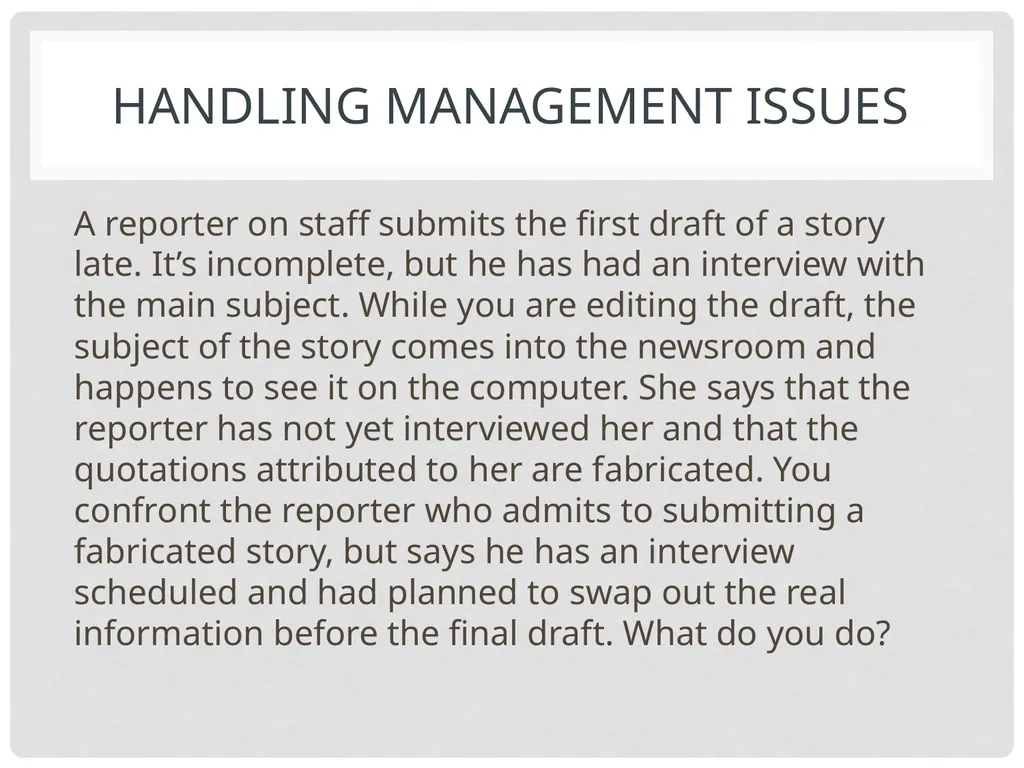 Doing the right thing at the right time Ethical - slide 15 of 19