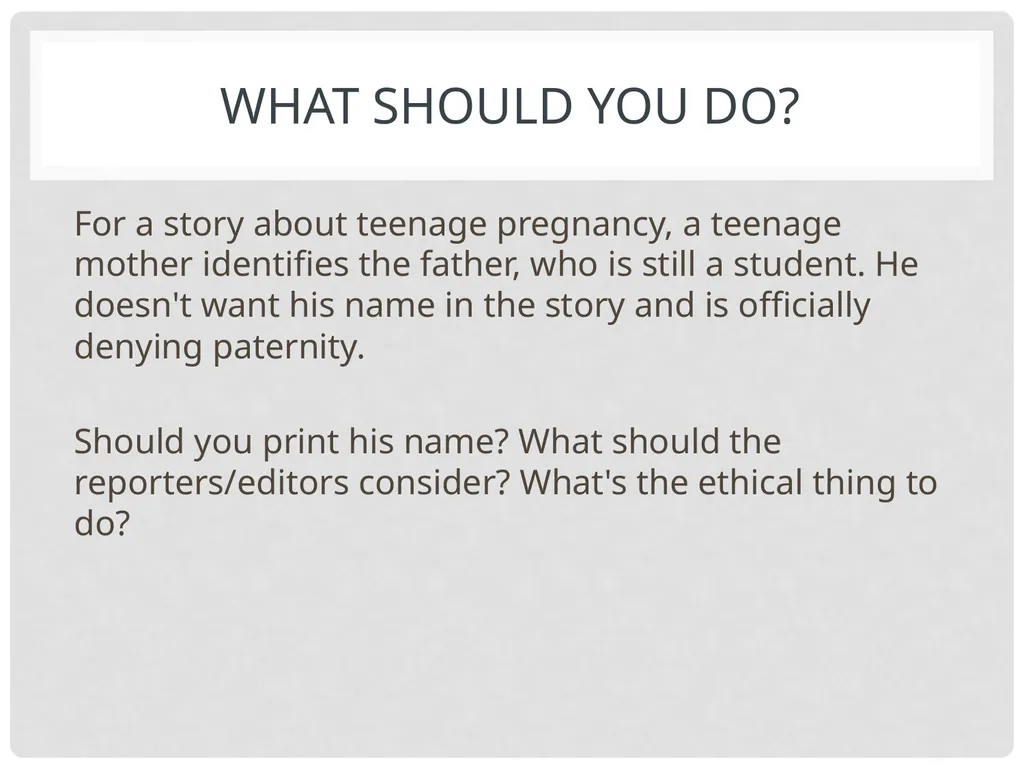 Doing the right thing at the right time Ethical - slide 17 of 19