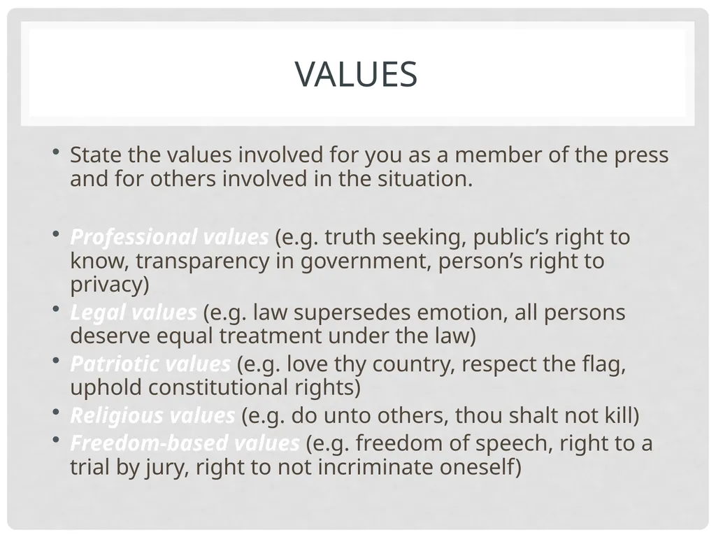 Doing the right thing at the right time Ethical - slide 7 of 19
