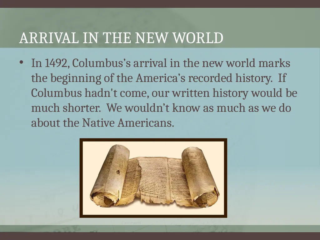 Christopher Columbus by: Lauren Thomas and Lexi - slide 6 of 16